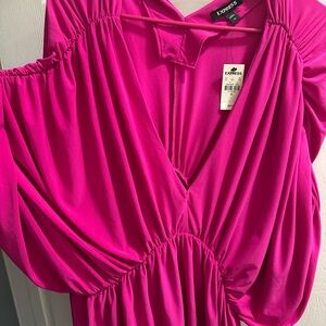 Express Fuchsia Skirt